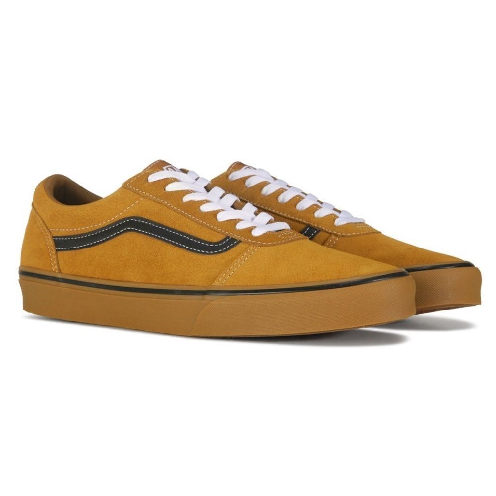 New! VANS Ward Low Top Wheat Tan Suede Leather Skater Men’s Sneaker Sz 13 or 8
